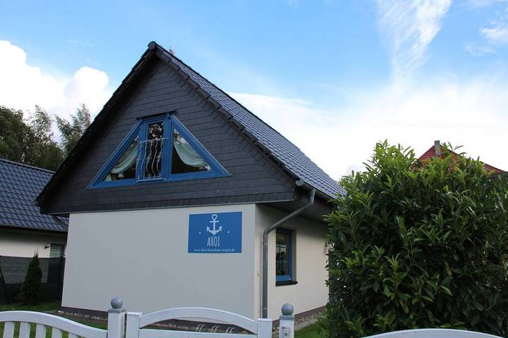 Ferienhaus für 5 Personen, mit Balkon und Garten in Wiek