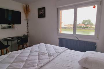 Gîte pour 2 personnes, avec vue à Grand-Fort-Philippe