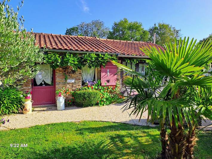 Gîte pour 3 personnes, avec Terrasse et Jardin dans les Pays de la Loire