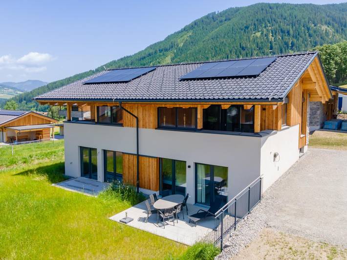 Ferienhaus für 6 Personen, mit Garten und Balkon