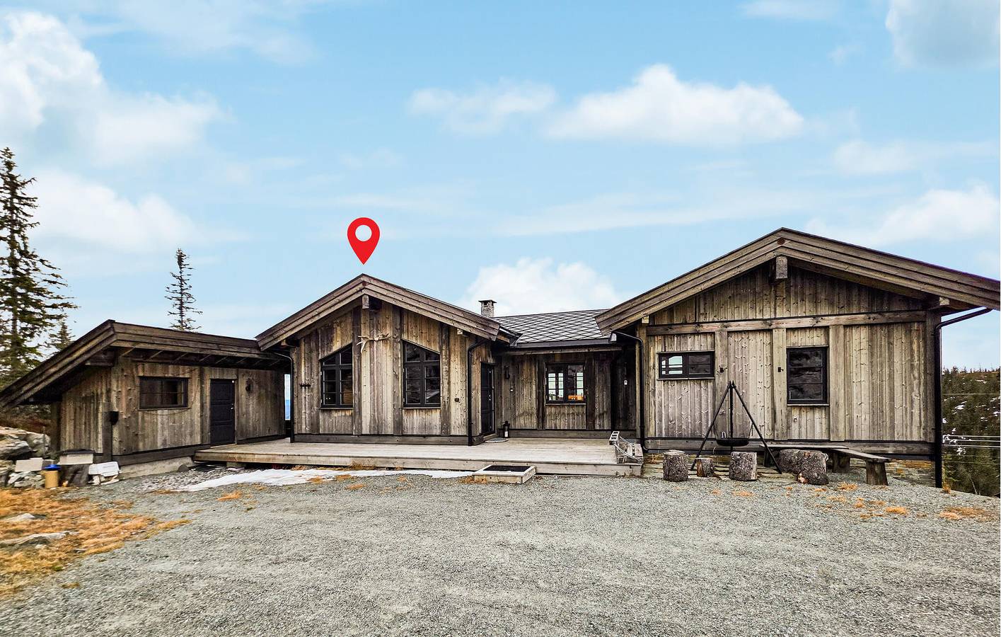 Ferienhaus für 8 Personen mit Sauna in Norefjell, Krødsherad