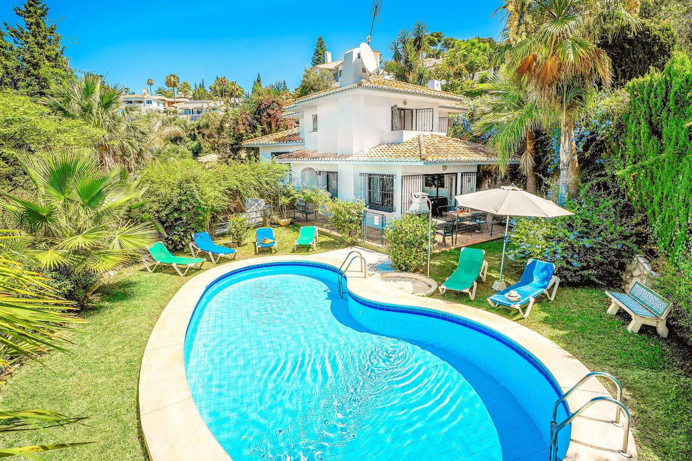 Chalet para 6 personas con jardín in Mijas Costa, Mijas