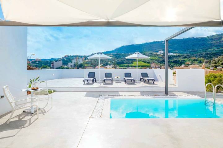 Location de vacances pour 4 personnes, avec terrasse dans Agia Pelagia - 3