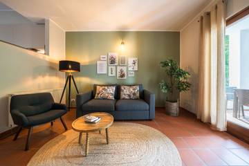 Ferienwohnung für 6 Personen, mit Terrasse und Garten sowie Seeblick, mit Haustier am Idrosee