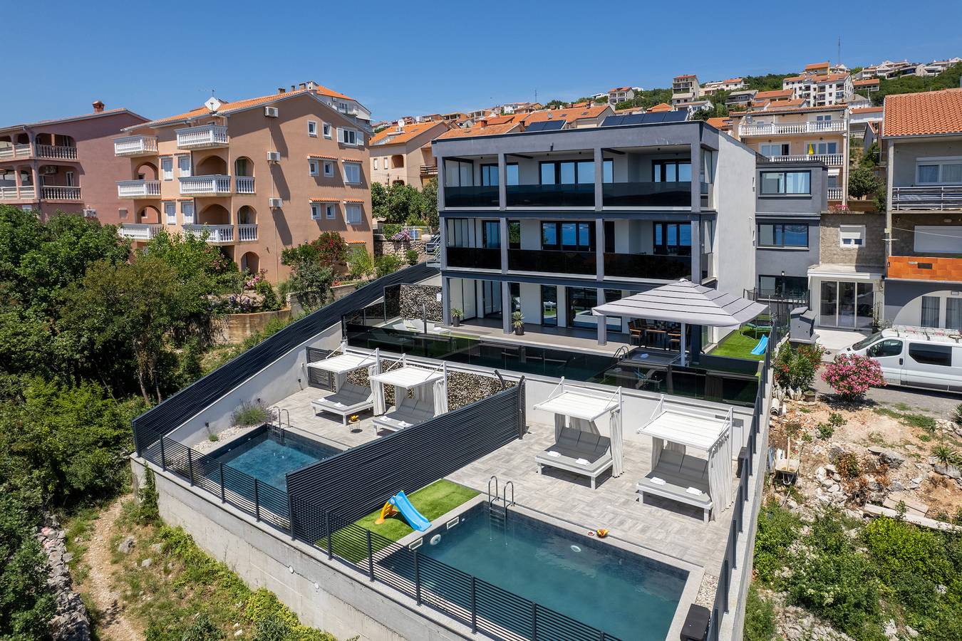 Ganze Wohnung, "Apartment Twins Iii" in Crikvenica - Crovillas in Crikvenica, Primorje-Gorski Kotar