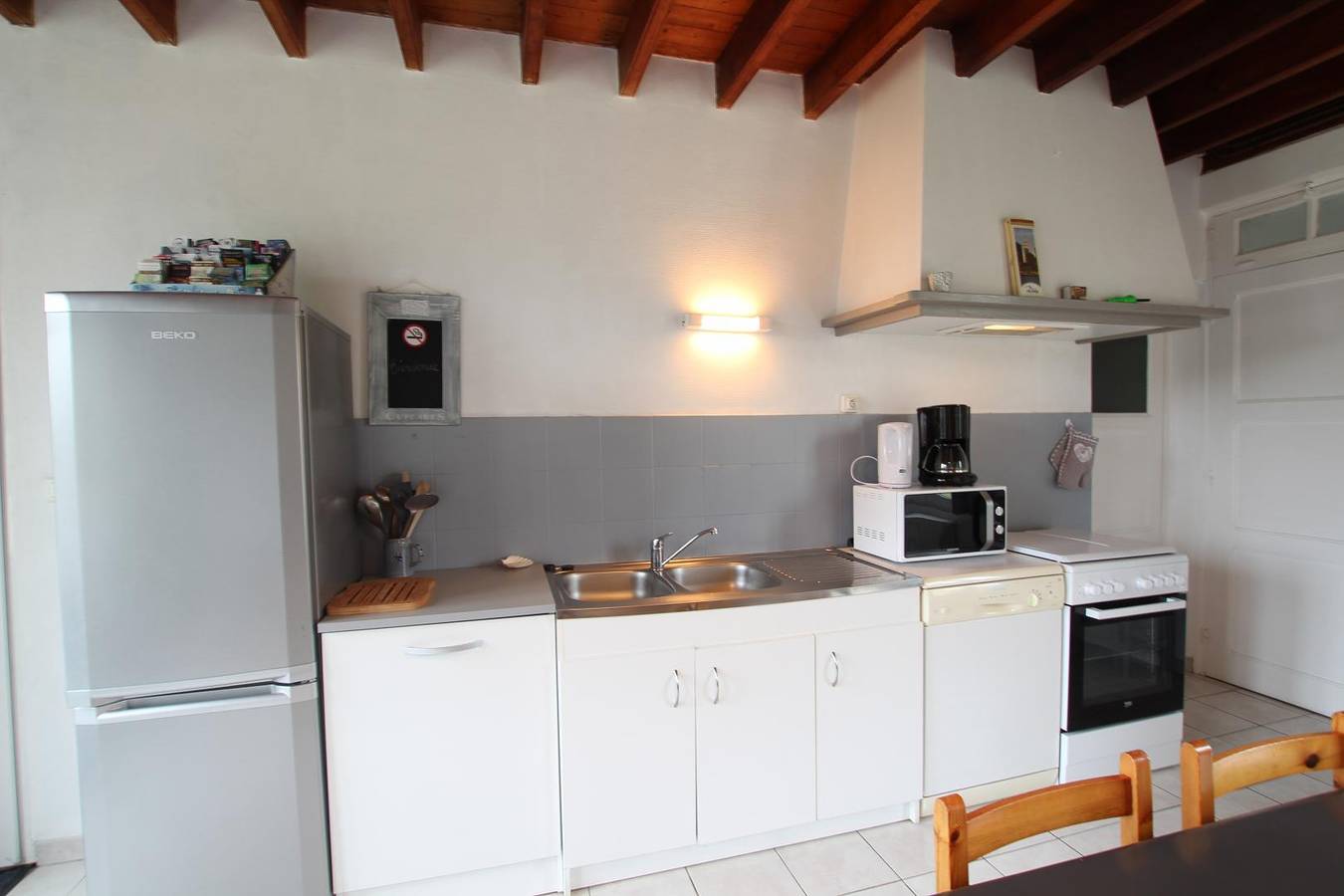 Gite am Strand mit Garten & Internet in Les Pieux, Côte de la Déroute