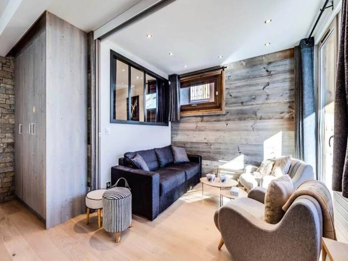 Gîte pour 4 personnes, avec balcon, adapté aux familles dans Office De Tourisme De Val D Isere - 3