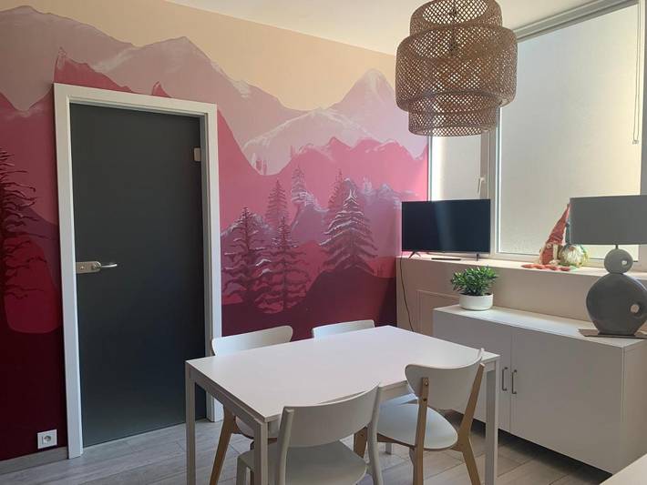 Gîte pour 4 personnes, avec vue et jardin, animaux acceptés à Willer-sur-Thur