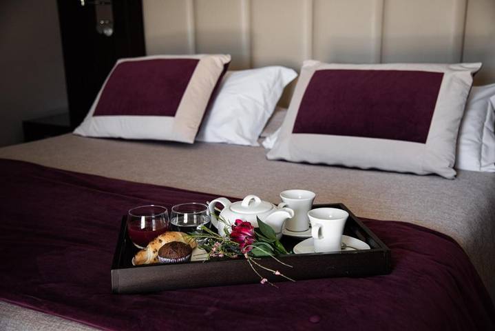 Hôtel pour 2 personnes, avec sauna ainsi que vue et jardin