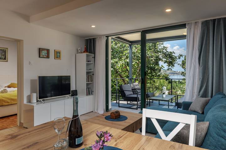 Ferienhaus mit Meerblick für 6 Personen, mit Meerblick und Terrasse, mit Haustier in Kvarner Bucht - 2