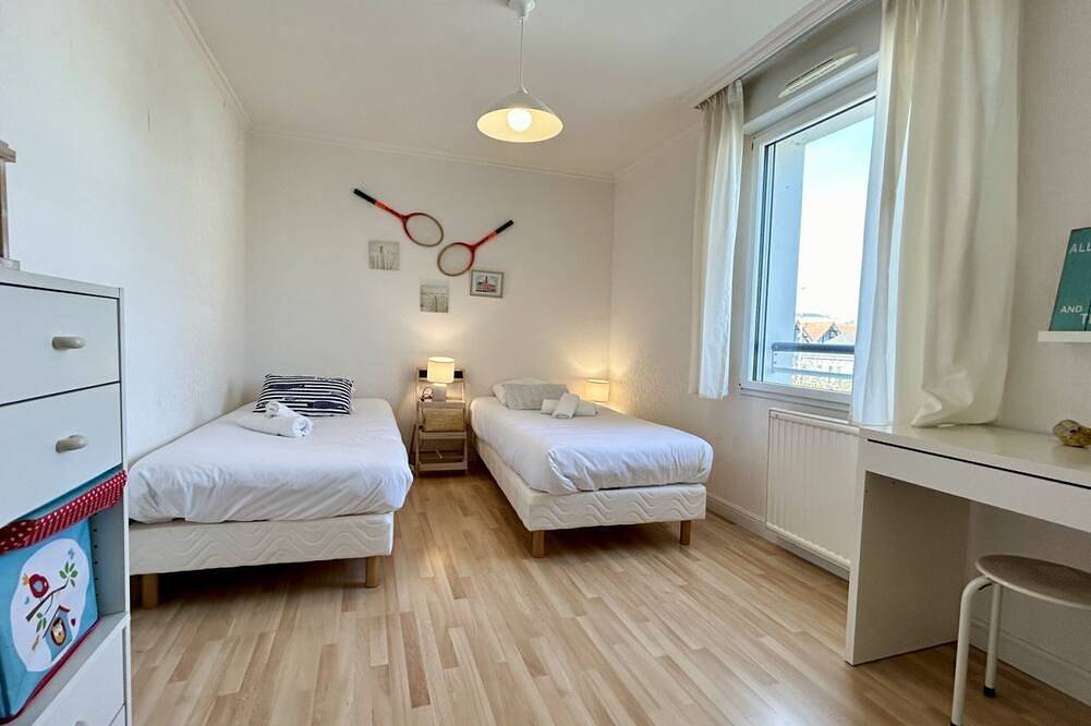 Entire apartment, Pointe de Sel, 4-person apartment with marina view in Le Crotoy, Abbeville region