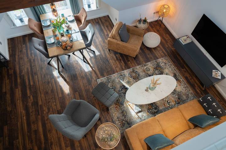 Ganze Wohnung, Reet-Ferienhaus - Der Mühlenhof St. Peter - Ferienwohnung 9 in St. Peter-Ording, Eiderstedt