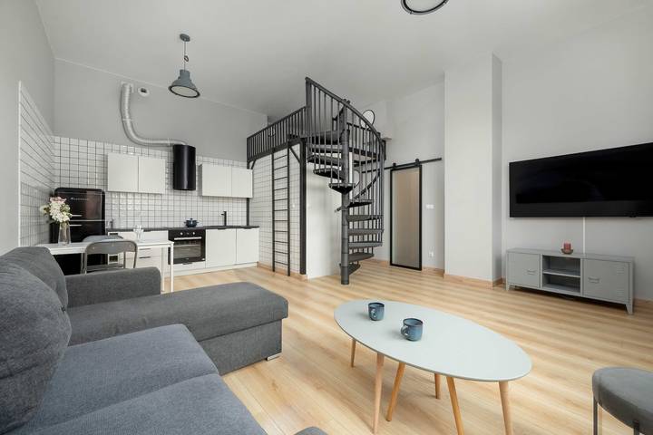 Studio für 2 Personen, kinderfreundlich in Breslau