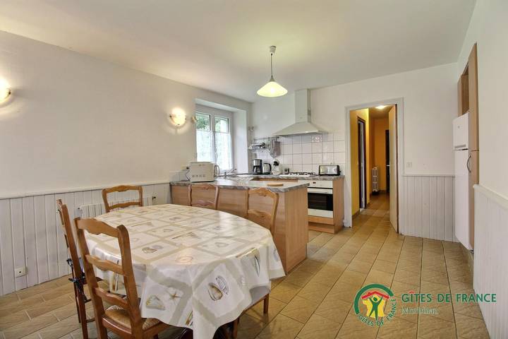 Gîte pour 5 personnes, avec terrasse et jardin, animaux acceptés à Baden (France) - 3
