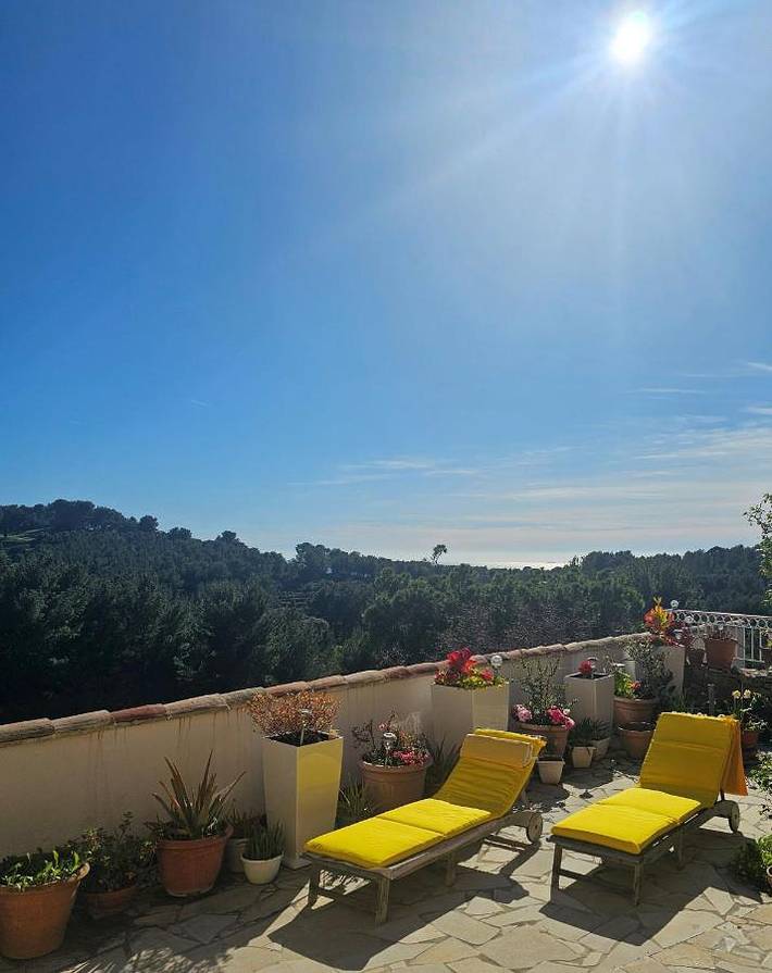 Villa pour 7 personnes, avec piscine et vue ainsi que jardin et bassin pour enfant à Saint-Cyr-sur-Mer - 3
