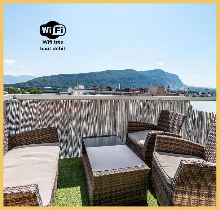 Gîte pour 4 personnes, avec vue et balcon à Ambilly - 2