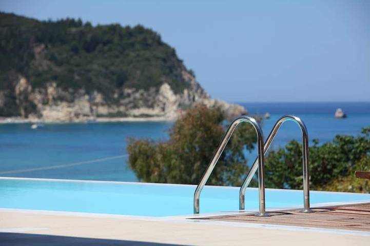 Villa for 10 people, with Balcony in Agios Nikitas