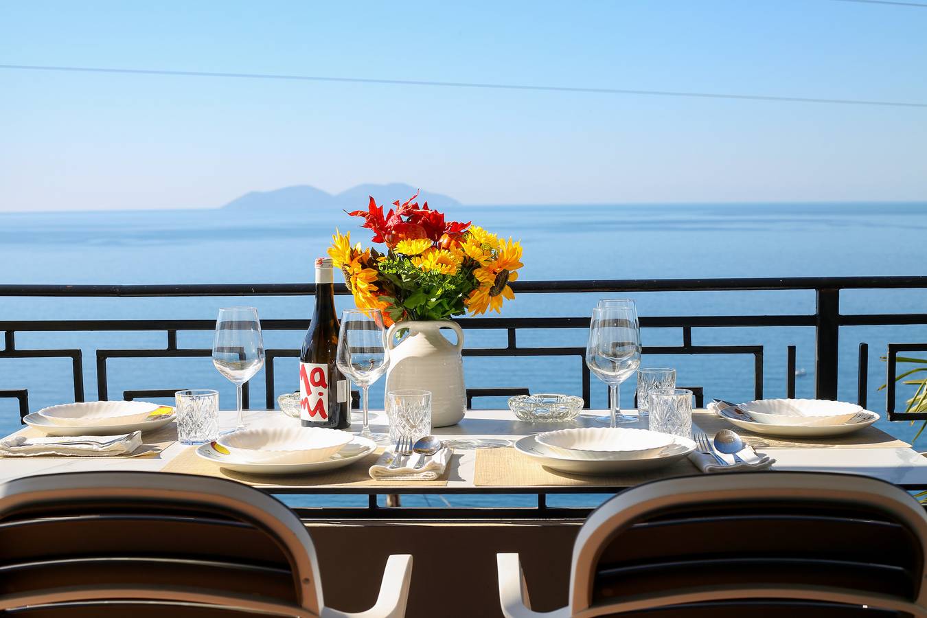 Chalet para 11 personas con balcón in Orikum, Vlorë
