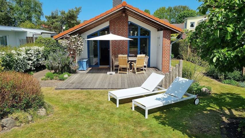 Ferienhaus für 4 Personen, mit Balkon und Garten, kinderfreundlich in Zingst