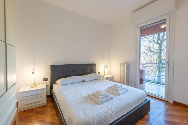 Appartamento per 4 persone, con Balcone e Terrazza nonché Panorama a Assago