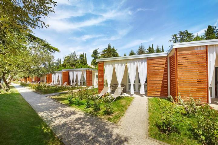 Ferienhaus für 4 Personen, mit Pool und Sauna sowie Whirlpool und Garten in Koper