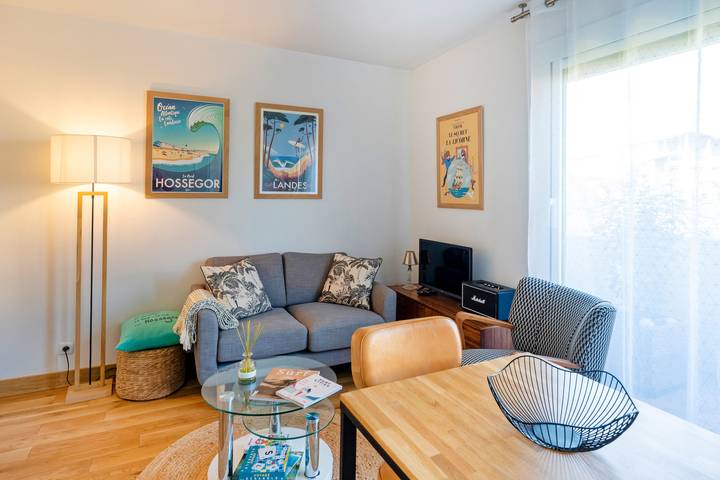 Ferienwohnung für 2 Personen, mit Balkon in Seignosse