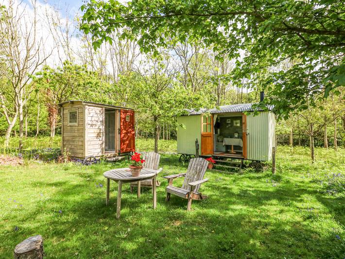 Hut for 2 people, with garden in Dorset