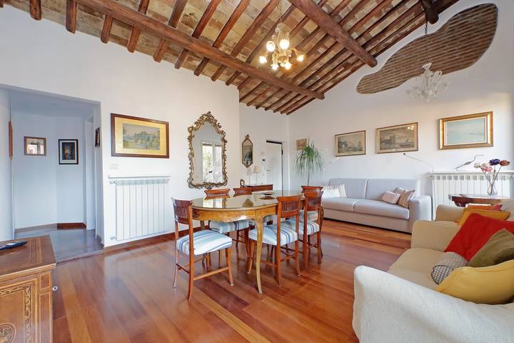 Loft per 6 persone, con panorama e terrazza a Roma