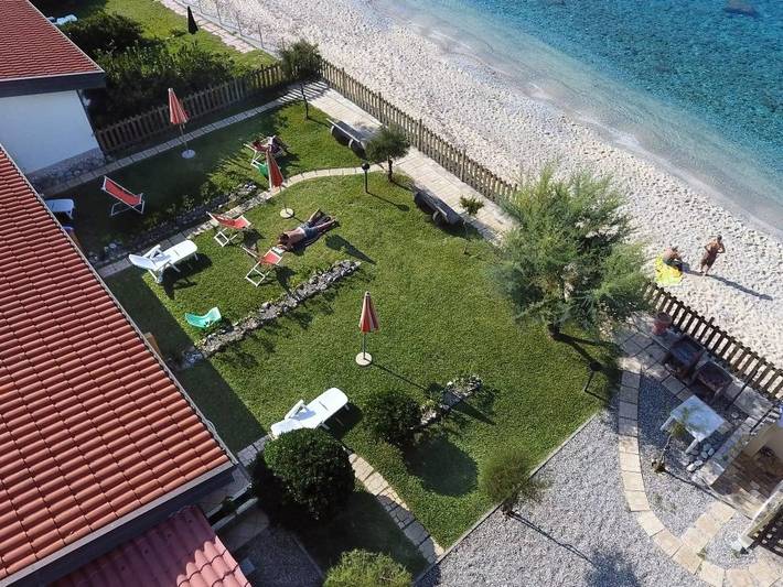 Ferienwohnung für 5 Personen, mit Garten