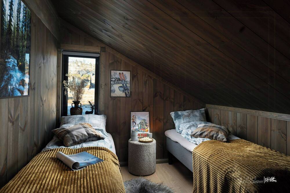 Neue Hütte in Turufjell mit Whirlpool und Billardzimmer in Flå