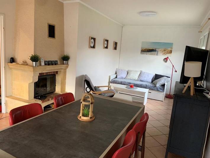 Maison de vacances pour 6 personnes, avec jardin