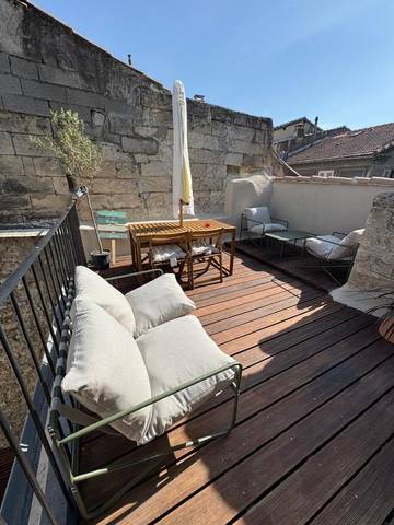 Gîte pour 4 personnes, avec vue et terrasse dans Cinema Utopia La Manutention Avignon