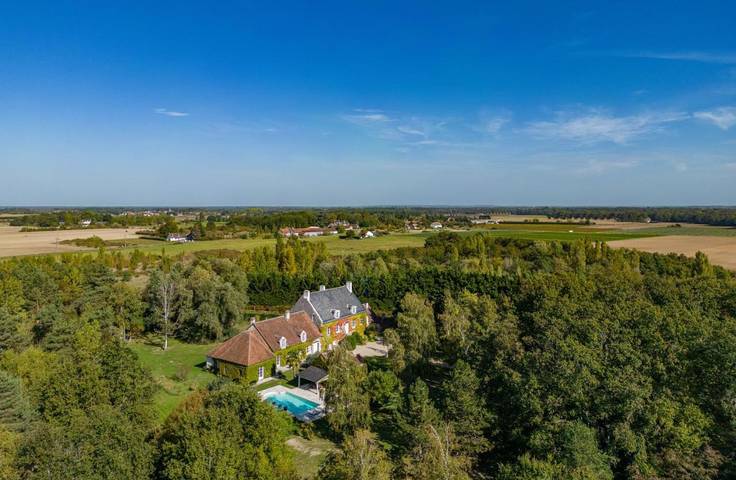 Location de vacances pour 2 personnes, avec sauna et jardin ainsi que vue et piscine dans Le Controis-en-Sologne - 2