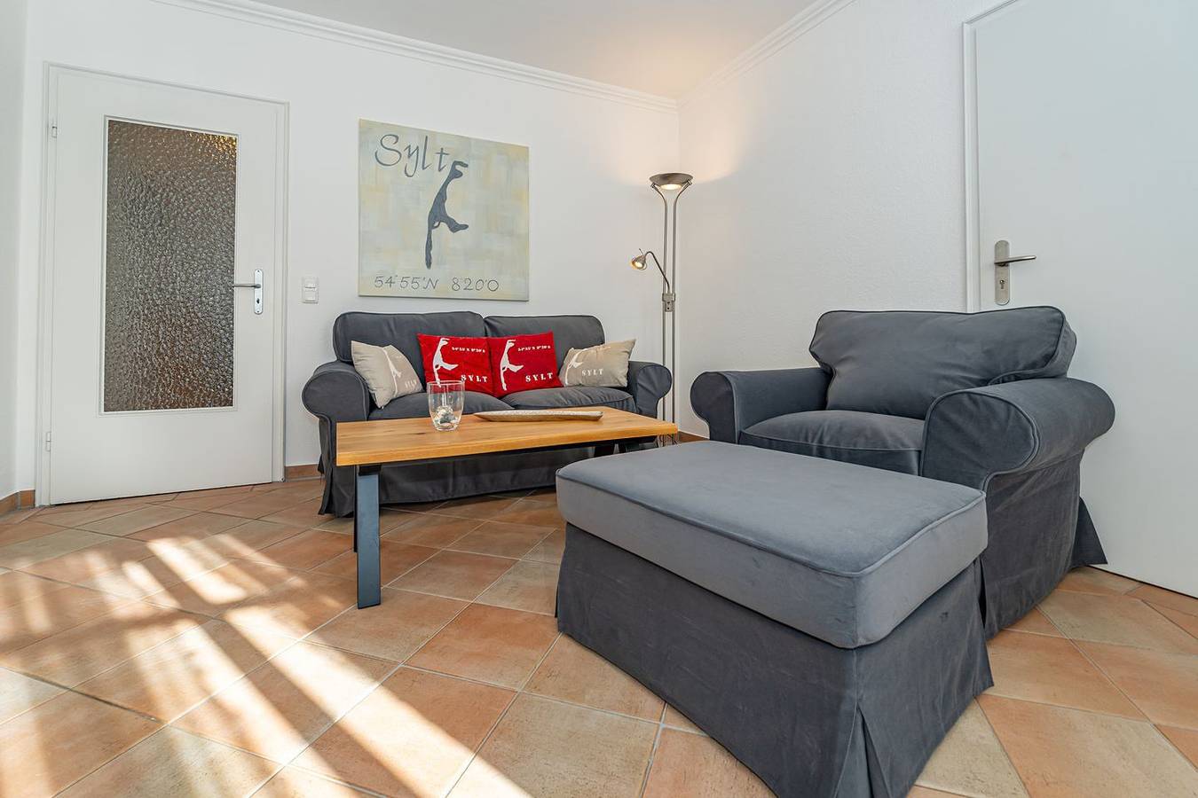 Ganze Wohnung, 1-Zimmer-Ferienwohnung Stadt- und strandnah in Westerland mit Parkplatz in Westerland, Sylt (Gemeinde)