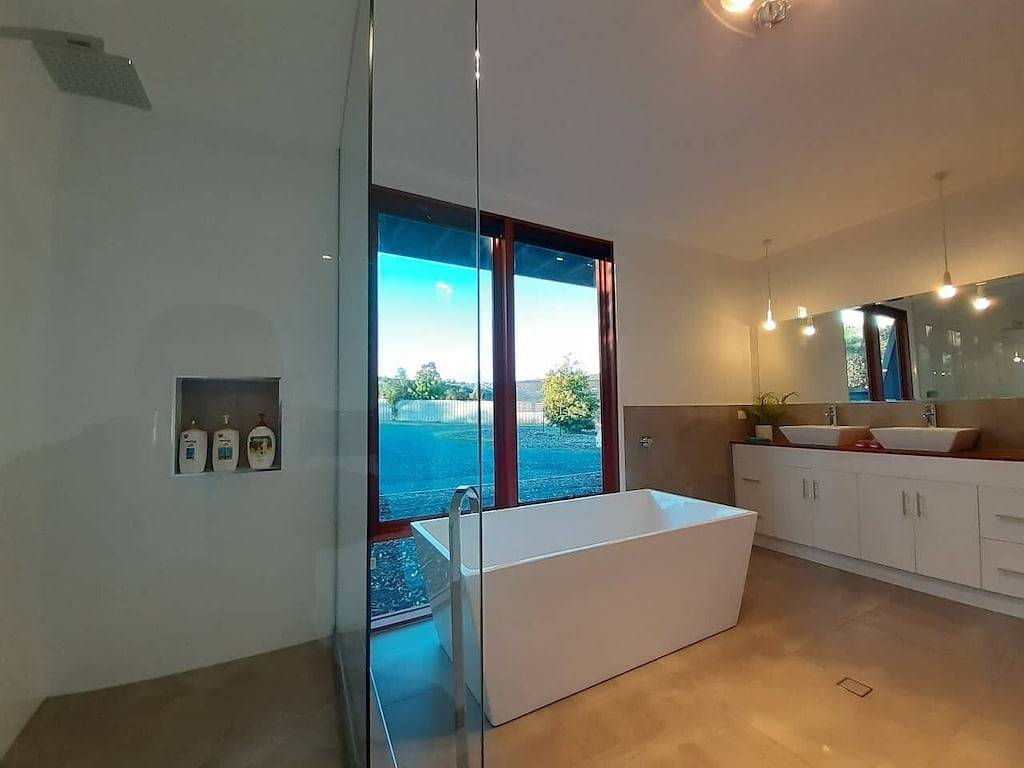 Erstaunlicher einzigartiger Fünf-Sterne-Rückzugsort am Wasser in Hobart, Tasmanien