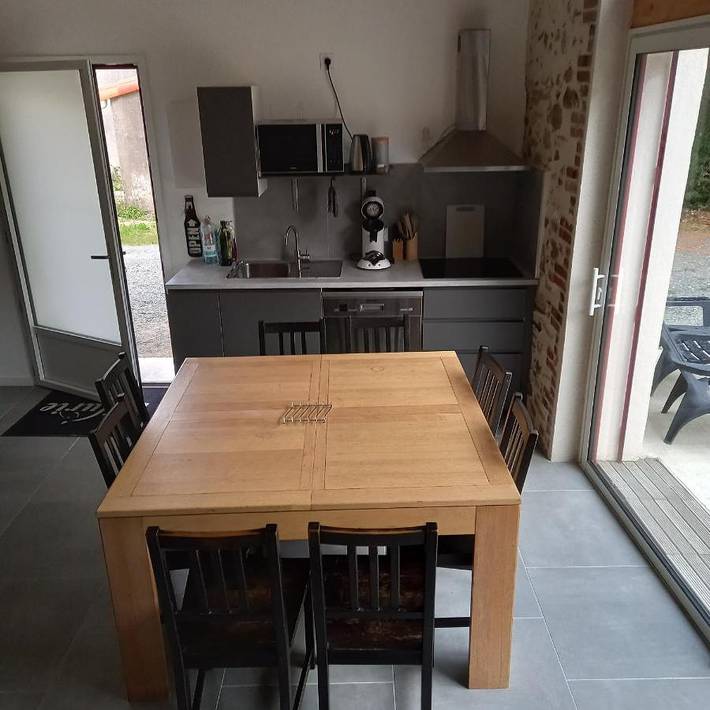 Location de vacances pour 6 personnes, avec terrasse et vue dans L'Herbergement - 2