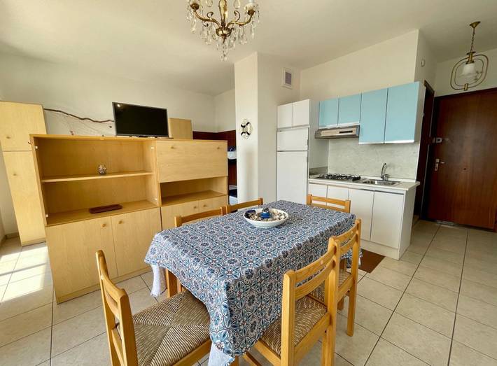 Studio für 4 Personen, mit Balkon und Meerblick, mit Haustier in Porto Santa Margherita - 2