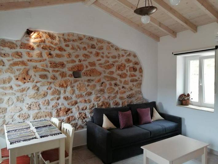 Location de vacances pour 5 personnes, avec vue ainsi que terrasse et jardin dans Liapádes - 3