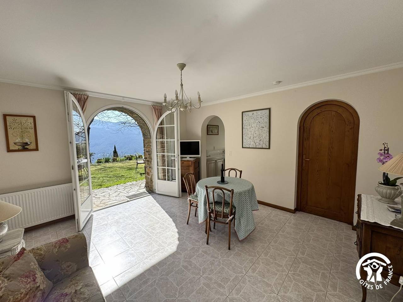 Bella vista in Montferrer, Région de Céret