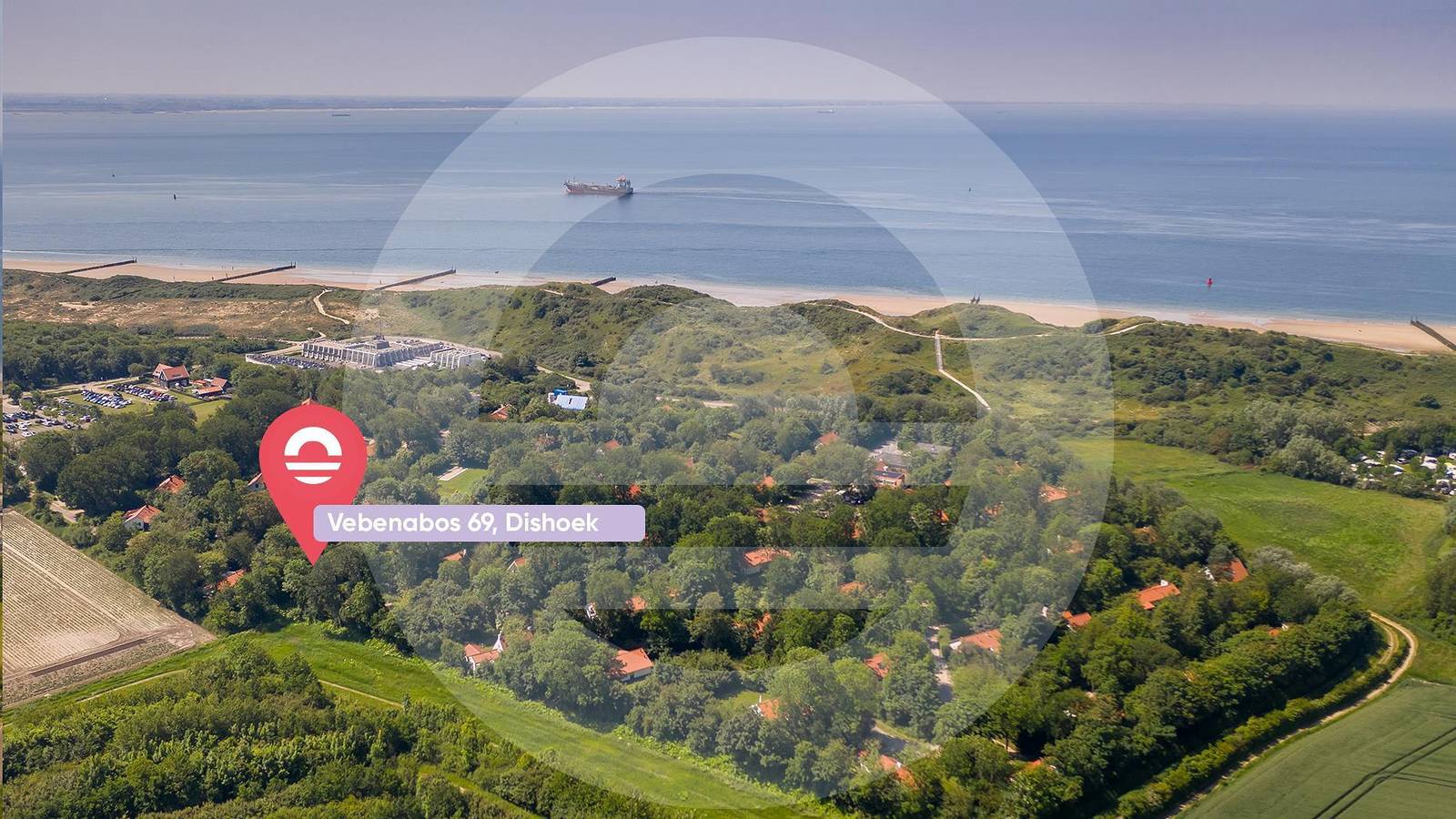 Ferienhaus "De Tuureluur" in Dishoek | Privatsphäre in einer waldreichen Umgebung in Gehentfernung zum Strand | Vebenabos 69    in Koudekerke, Walcheren