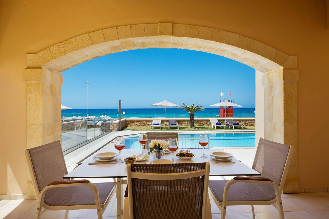 Villa für 12 Personen mit Terrasse in Rethymno (Stadt), Rethymno und Umgebung