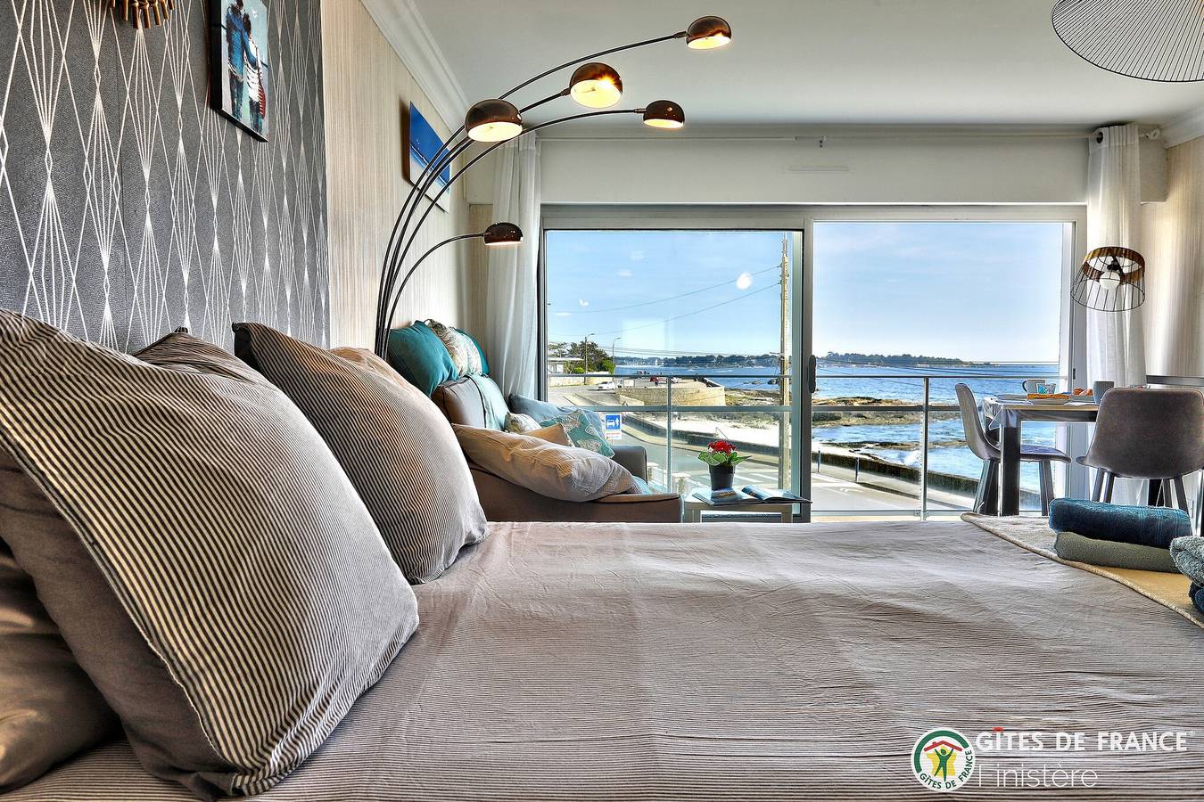 Studio face  mer et plage in Concarneau, Quimper und Umgebung
