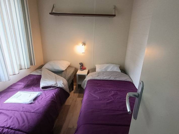 Mobil home pour 4 personnes, avec terrasse et piscine, animaux acceptés à Gotein-Libarrenx - 4