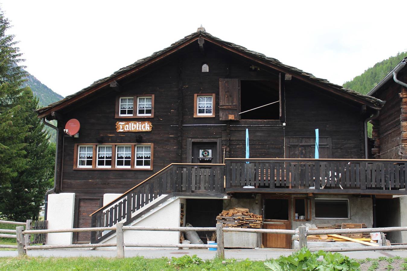 Ganze Ferienwohnung, Talblick in Saas-Grund, Walliser Alpen