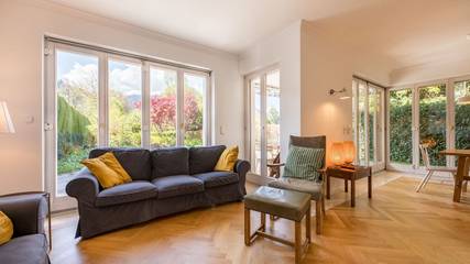 Ferienhaus für 7 Personen, mit Sauna und Garten sowie Ausblick, mit Haustier in Garmisch-Partenkirchen