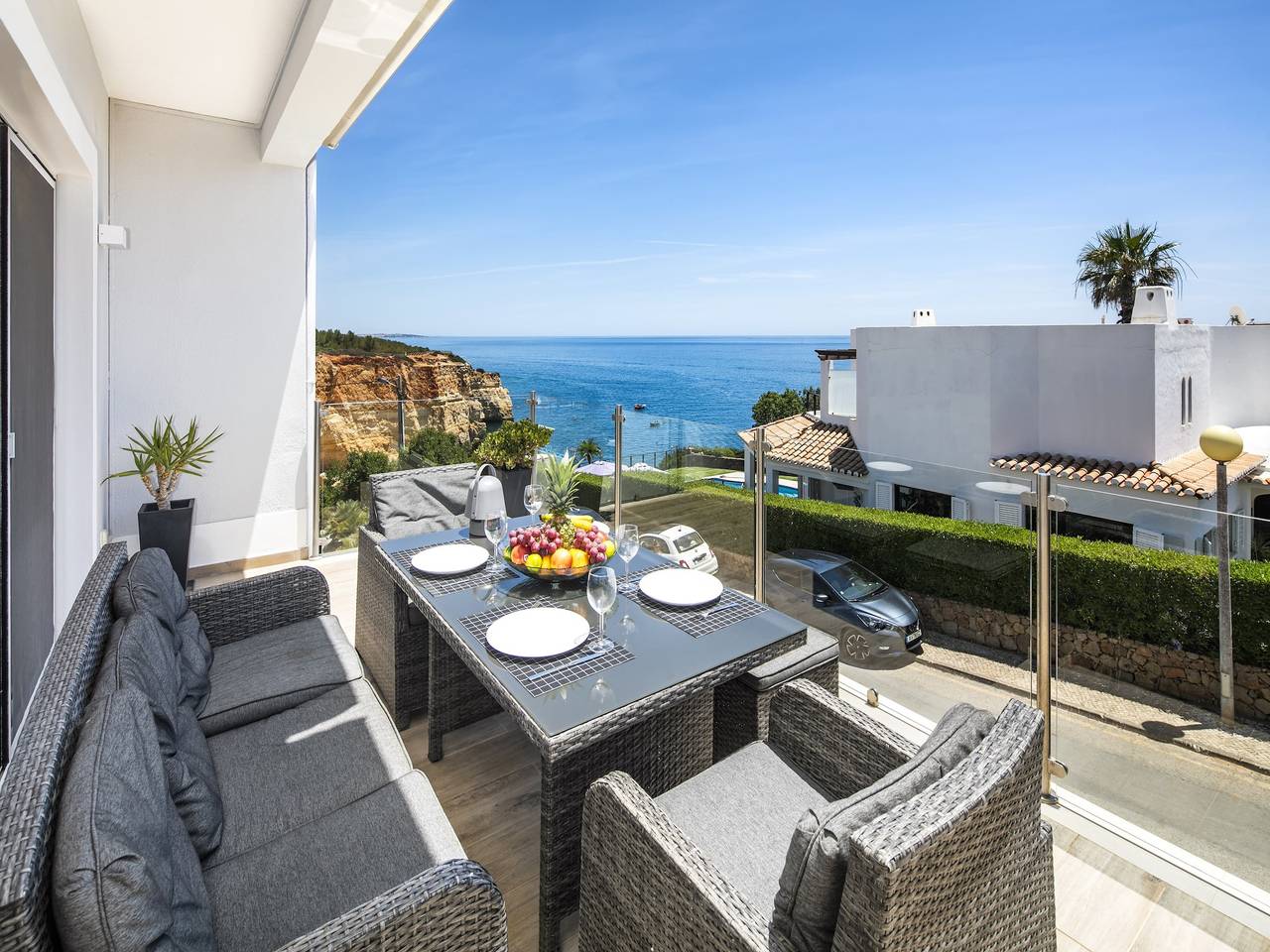 Ganze Wohnung, Apartment mit Blick auf den Strand Benagil in Benagil, Faro Distrikt