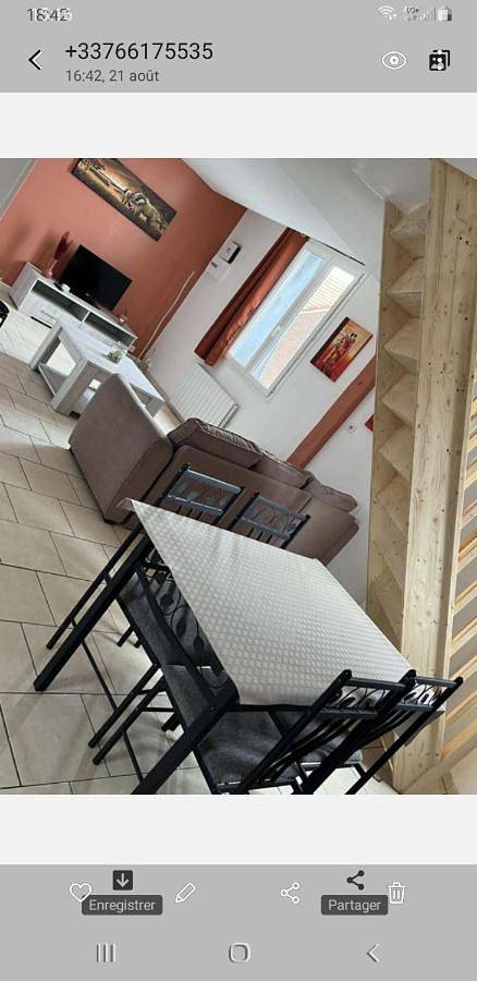 Gîte pour 8 personnes à Denain