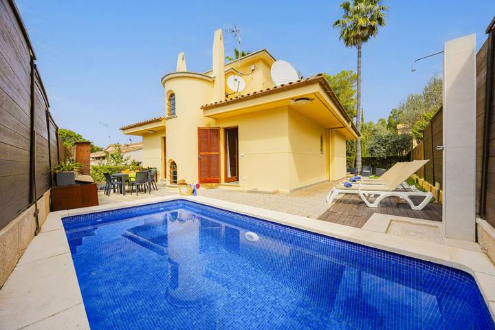 Casa de vacaciones para 6 personas, con Balcón además de Terraza y Jardín en Cielo de Bonaire