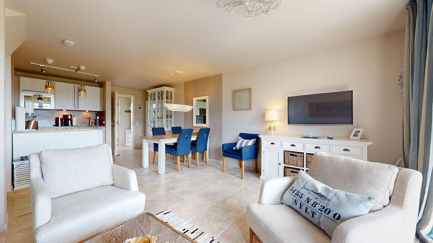 Ganze Wohnung, Ferienwohnung für 4 Personen mit Terrasse und Wallbox im Gurtdeel in Hörnum in Hörnum, Sylt