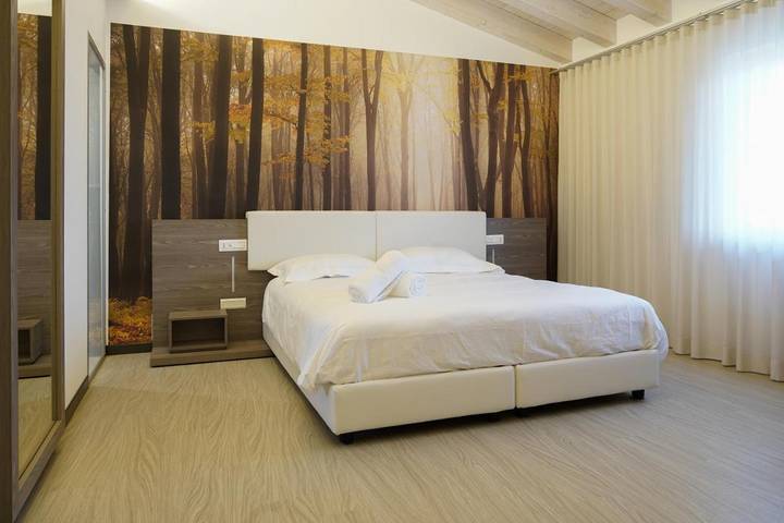 Hôtel pour 4 personnes, avec vue ainsi que sauna et jardin à Fontanafredda - 4